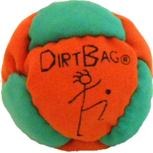 Sand Filled Footbag | Dirtbag Classic 8 Footbag by Flying Clipper